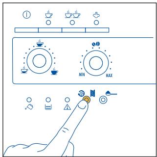 DELONGHI ESAM 3240.O - ADJUSTING THE COFFEE GRINDER - 1