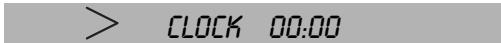 DELONGHI ESAM 6600 - Setting the clock - 1