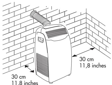 DELONGHI PAC CT90 - SEMI-PERMANENT INSTALLATION - 1