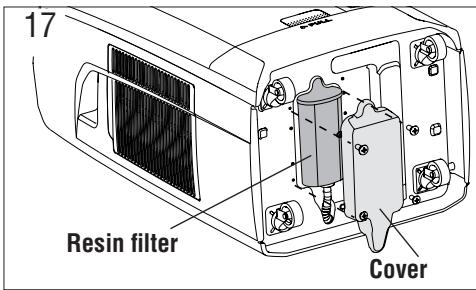 DELONGHI PAC WE125 ECO - Replacing the limescale filter - 2