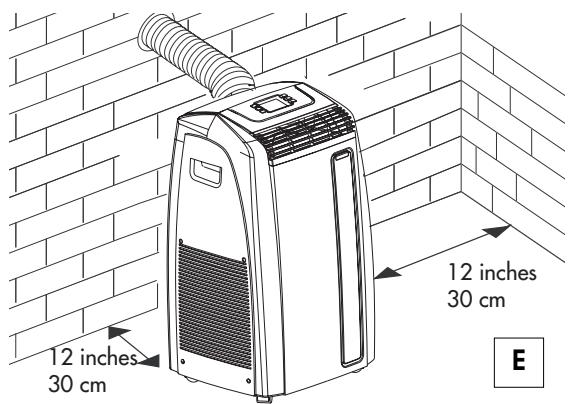 DELONGHI PAC A130HPEL - SEMI-PERMANENT INSTALLATION - 1