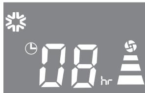 DELONGHI PAC A95 - Présélection de l'arrêt - 1