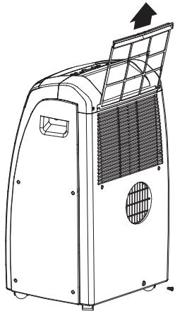 DELONGHI PAC C100 - CLEANING THE AIR FILTERS - 1