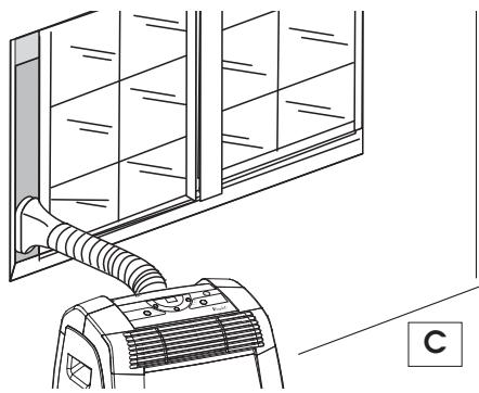 DELONGHI PAC C100 - Other set-up methods: - 1