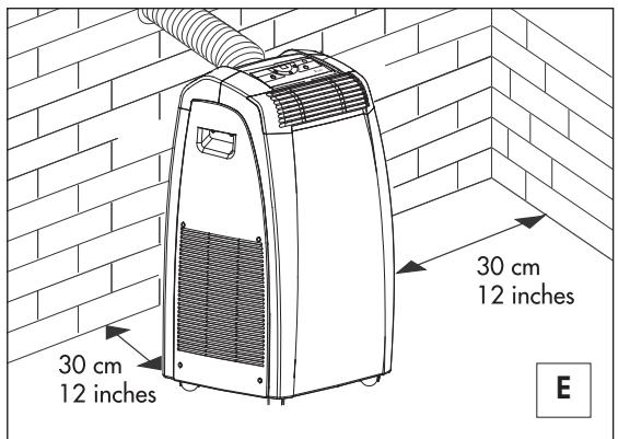 DELONGHI PAC C100 - SEMI-PERMANENT INSTALLATION - 1