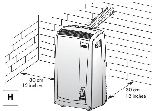 DELONGHI PACN 90E - SEMI-PERMANENT INSTALLATION - 1