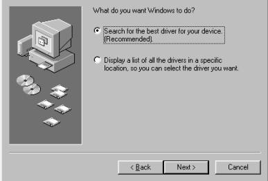 JVC GC-X3 - Confirm that "CD-ROM drive" has been checked, then click the "Next" button. - 2