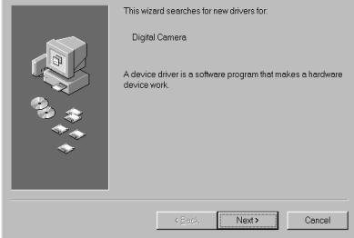 JVC GC-X3 - Confirm that "CD-ROM drive" has been checked, then click the "Next" button. - 1