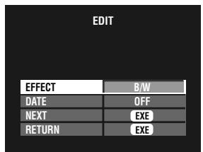 JVC GC-X3 - Press the button to select "EFFECT". - 2