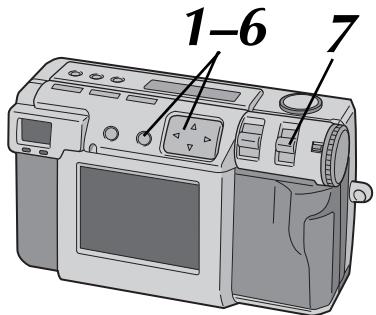 JVC GC-X3 - Inputting the Date - 1