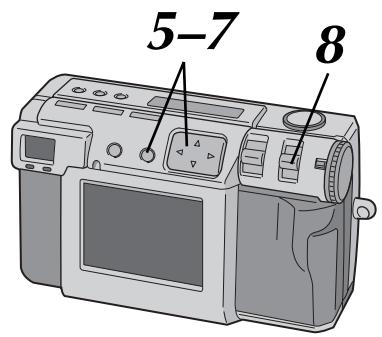 JVC GC-X3 - Press the button to select "EFFECT". - 1