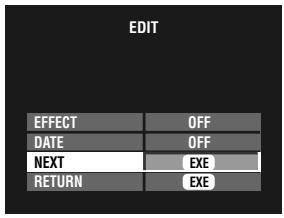 JVC GC-X3 - To print the picture that is currently displayed, press the EXE button. - 2