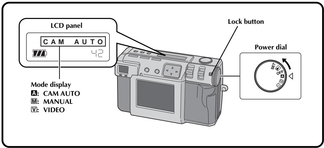 JVC GC-X3 - Selecting the Shooting Mode - 1