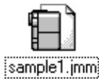 JVC GC-X3 - Double clicking on the icon of a video file. - 1