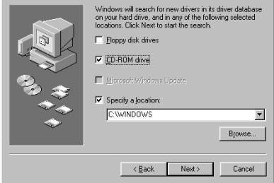 JVC GC-X3 - Confirm that "CD-ROM drive" has been checked, then click the "Next" button. - 3