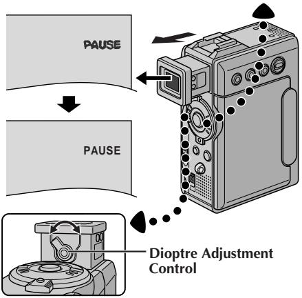 JVC GR-DVP3 - Viewfinder Adjustment - 1