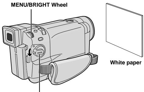 JVC GR-DVL167 - Manual White Balance Operation - 1