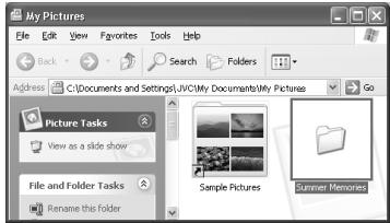 JVC GR-D360EX - Copiar ficheiros para o PC (Windows®) - 1