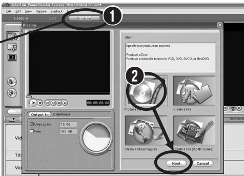 JVC GZ-MG505 - Datumausgabe für die Speicherung auf DVD - 1