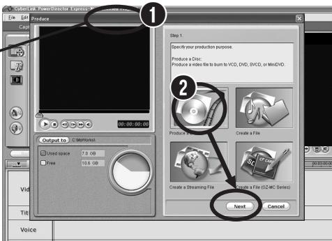 JVC GZ-MG505 - Salida de datos para almacenimiento en DVD. - 1