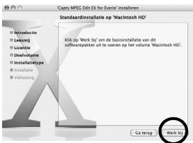 JVC GZ-MG57 - 10Klik op [Werk bij] als u een standaardinstallatie van de software uitvoert. - 1
