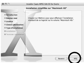 JVC GZ-MG57 - 10Cliquez sur [MÀJ] pour effectuer une installation standard du logiciel. - 1