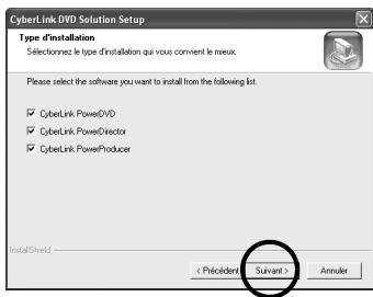 JVC GZ-MG57 - Sélectionnez le(s) programme(s) à installer, puis cliquez sur [Suivant]. - 1