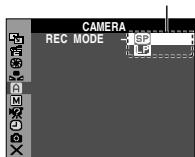JVC GR-D73 - Menus avec des menus secondaires - 2