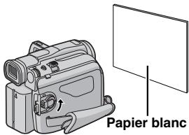 JVC GR-D73 - Réglage de la balance des blancs manuelle - 1