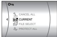 JVC GZ-MG47E - Select [PROTECT]. - 2
