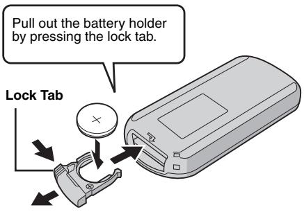 JVC GZ-MG47E - To Reinsert the Battery - 1