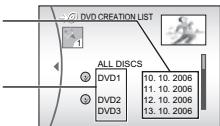 JVC GZ-MG47E - Files for dubbing are displayed. - 1