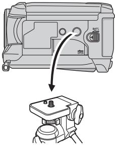 JVC GZ-MG47E - Tripod Mounting - 1