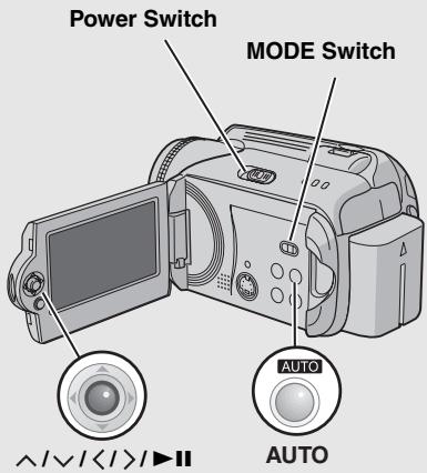 JVC GZ-MG47E - Controls in this section - 1