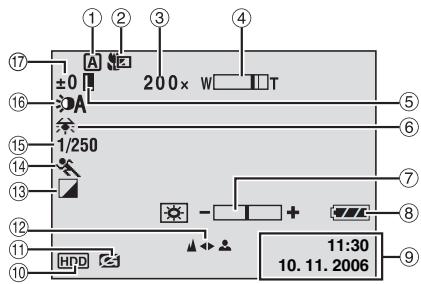 JVC GZ-MG47E - During both Video and Still Image Recording - 1