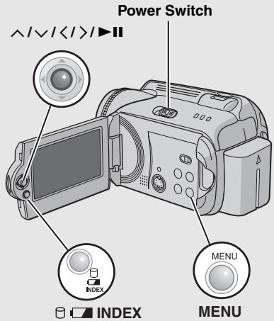 JVC GZ-MG47E - Preparation: - 2