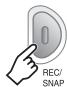 JVC GZ-MG47E - Press the REC/SNAP button to start recording. - 1