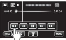 JVC GZ-EX215BEU - Utiliser l'écran tactile - 2