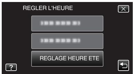 JVC GZ-EX215BEU - Régler l'heure d'été - 4