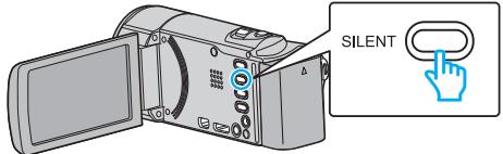 JVC GZ-EX215BEU - Utiliser le mode Silencieux - 1