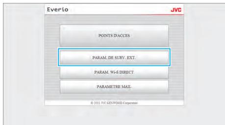 JVC GZ-EX215BEU - Pour modifier (ou supprimer) un enregistrement “POINTS D'ACCES” - 5
