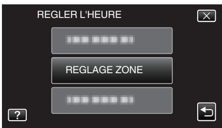 JVC GZ-EX215BEU - Régler l'horloge à l'heure locale lors de vos voyages - 4