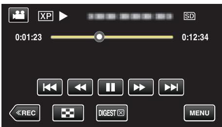 JVC GZ-EX215BEU - Vérifier rapidement le content des videos (lecture abrégée) - 7