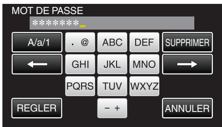 JVC GZ-EX215BEU - Tapez "MOT DE PASSE". - 2