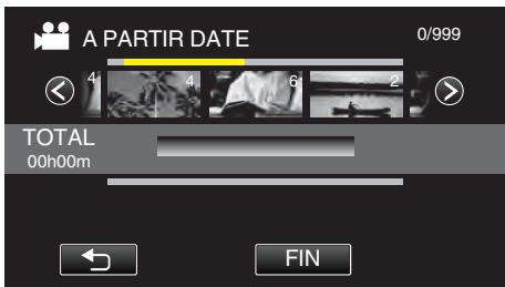 JVC GZ-EX215BEU - Créer des listes de lecture par date - 7