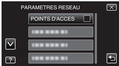 JVC GZ-EX215BEU - Éditer les réglages LAN des points d'accès (routeur LAN sans fil) - 4