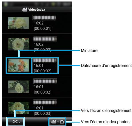 JVC GZ-EX215BEU - Ecran d'index video - 1