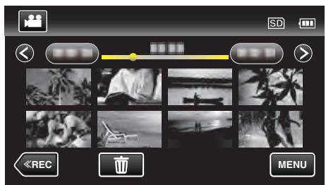JVC GZ-EX215BEU - Vérifier rapidement le content des videos (lecture abrégée) - 3