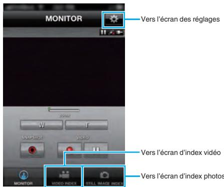 JVC GZ-EX215BEU - Écran d'enregistrement - 1
