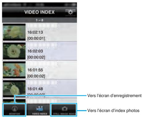 JVC GZ-EX215BEU - Ecran d'index video - 1